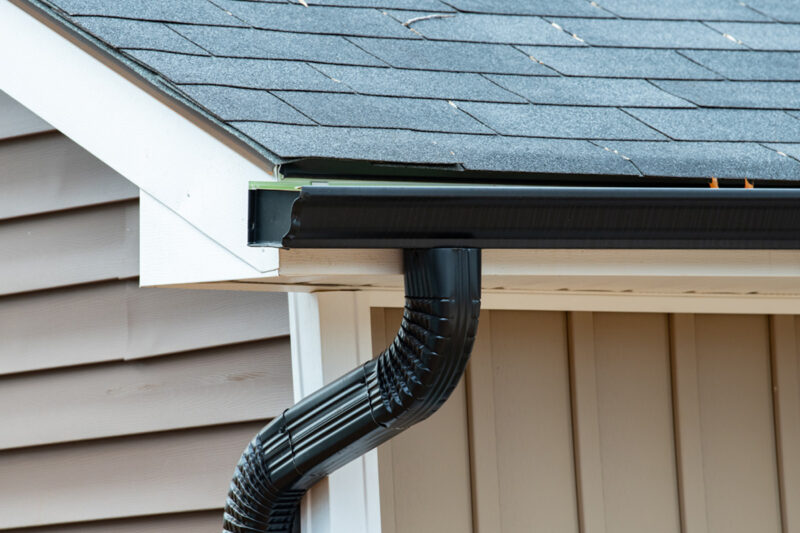 K Style Gutter On Home In Wichita Ks