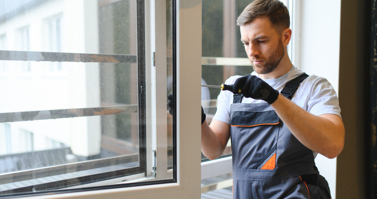 Man Replacing Home Window In Wichita Ks