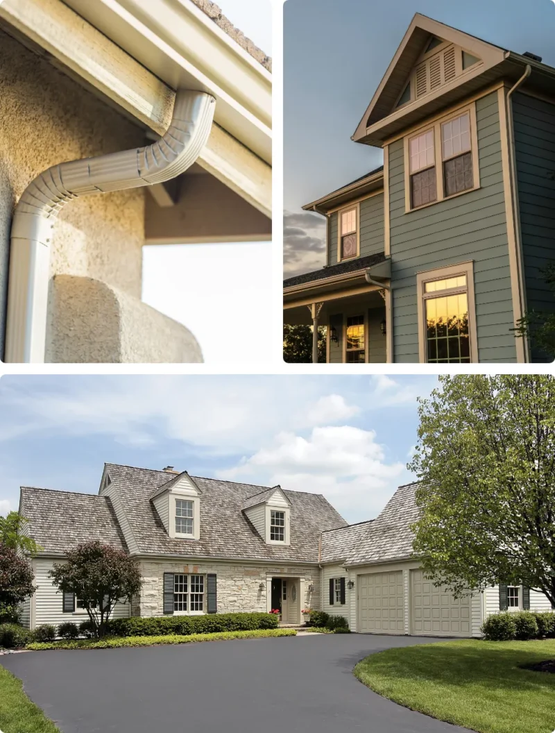 Gutters Siding Windows