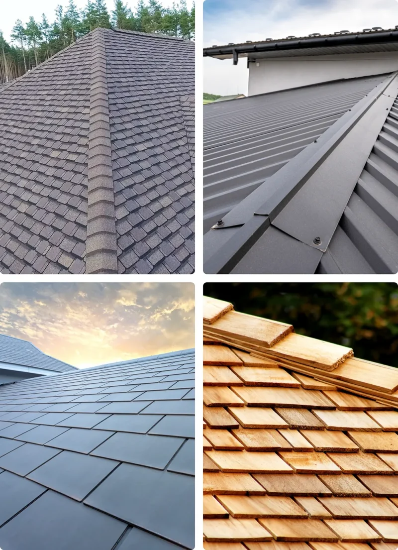 Residential Roofing Materials Residential Roofing Materials