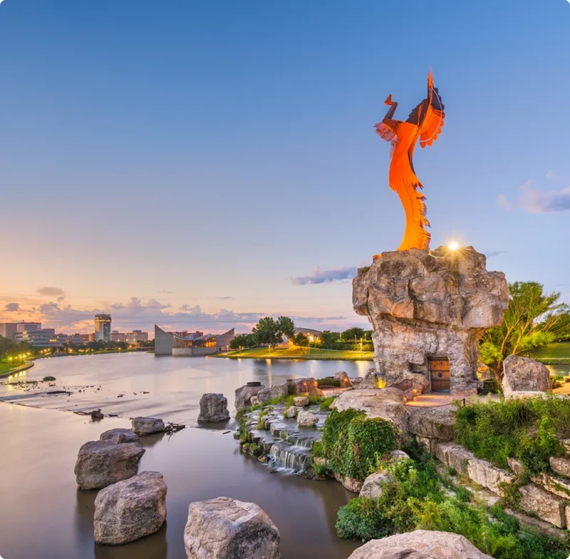 Wichita Kansas Keeper Of The Plains