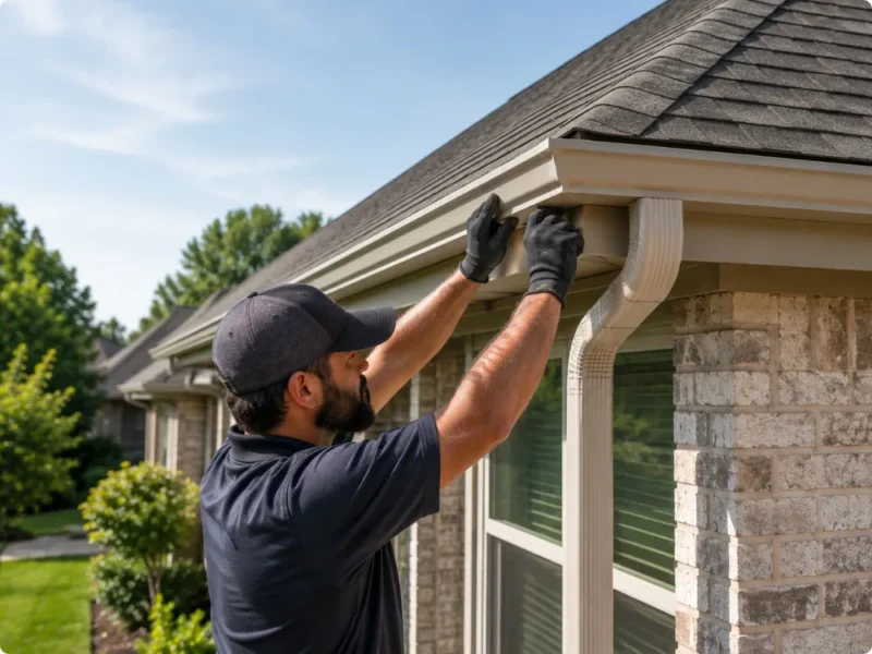 New Gutter Installation New Gutter Installation