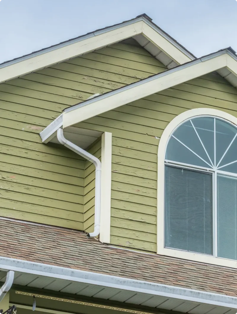 Paint Peeling On Old Siding